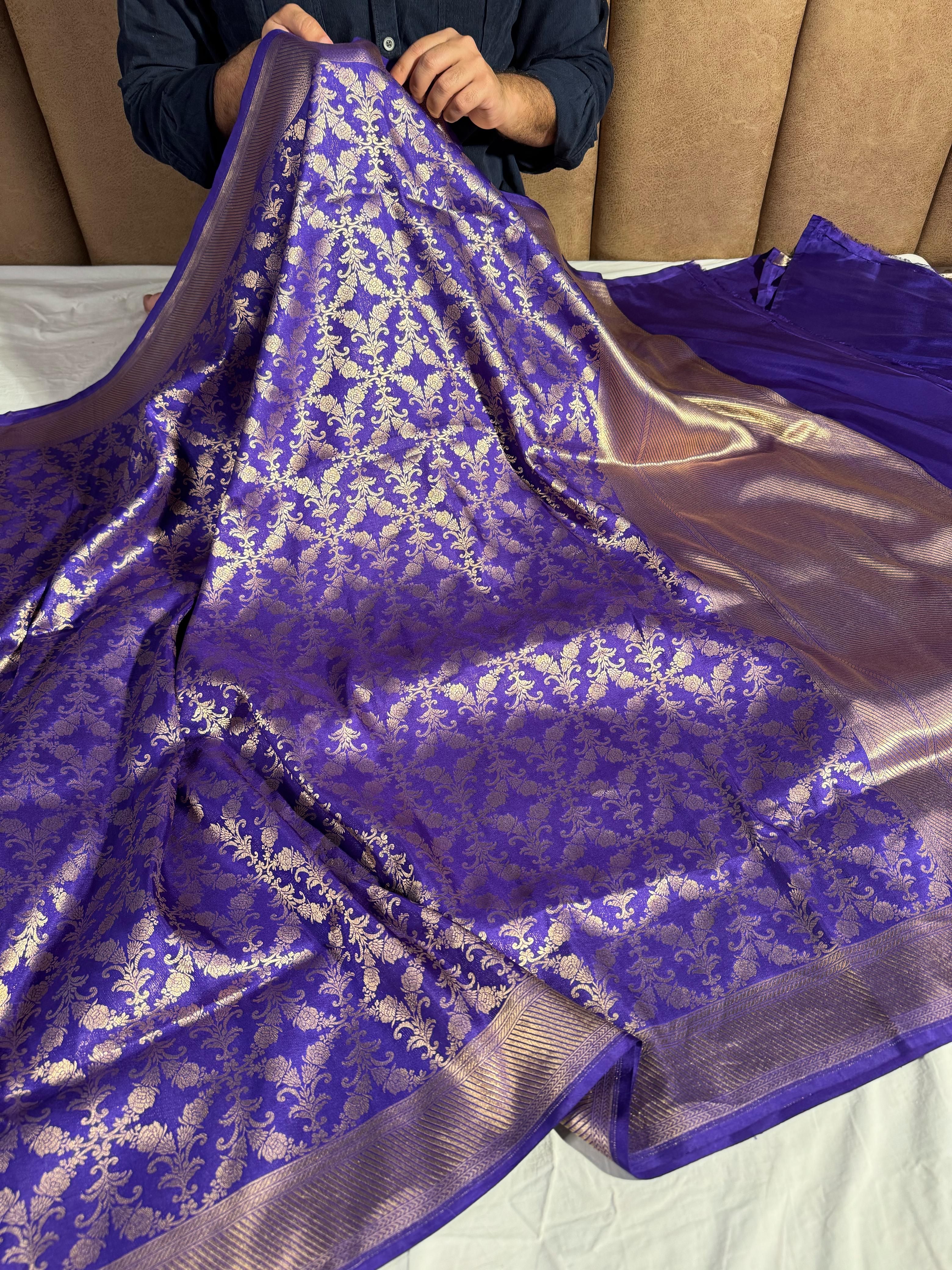 Exclusive Pure Katan Banarasi Silk Saree - Image 2