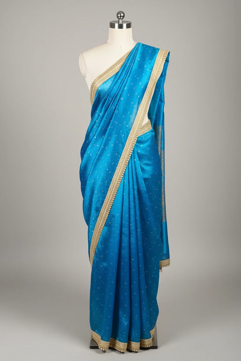 SAREES WITH LACE WORK
