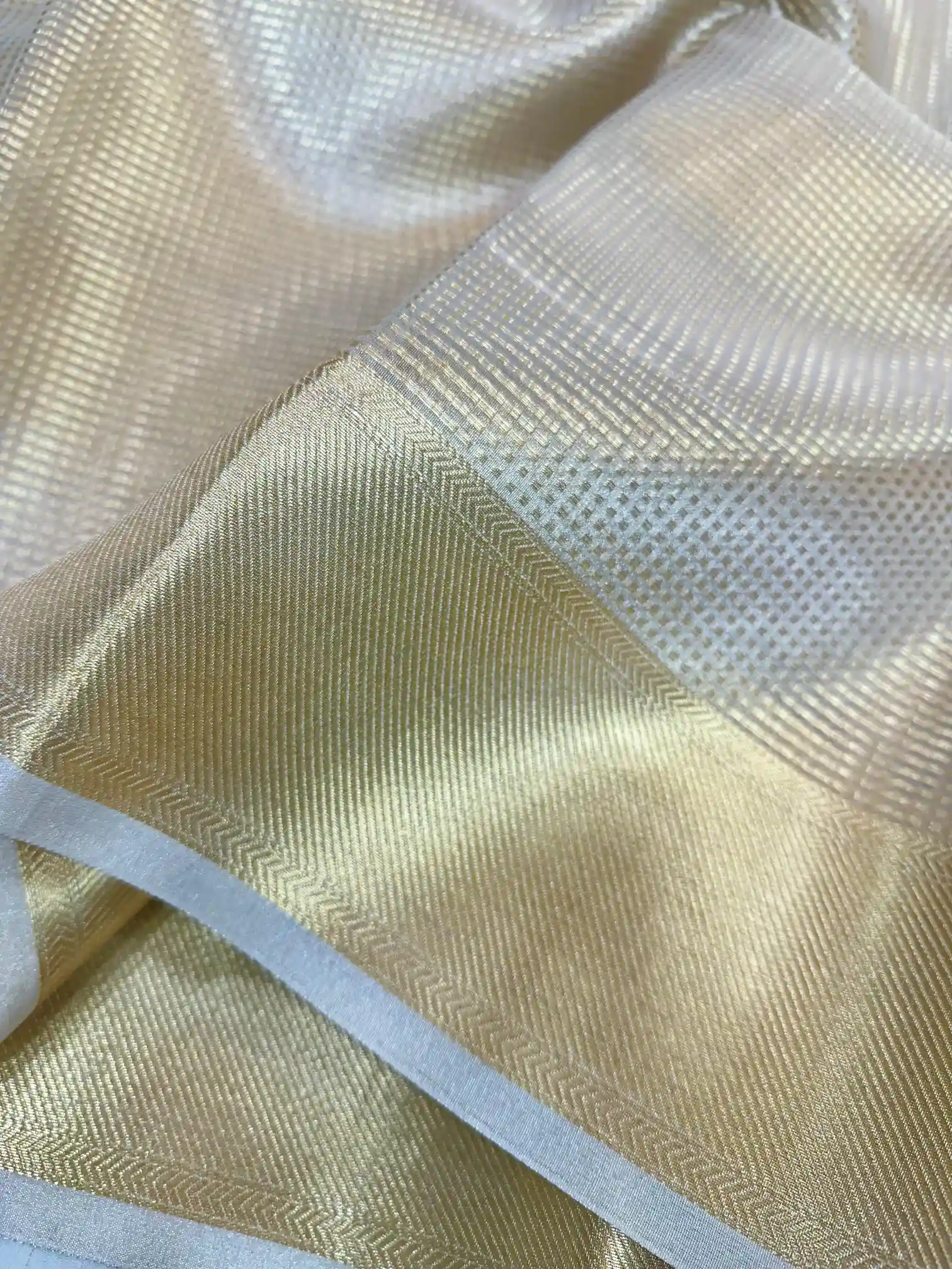 Nayanthra mam inspired Kanjivaram silk double wrapping saree - Image 3