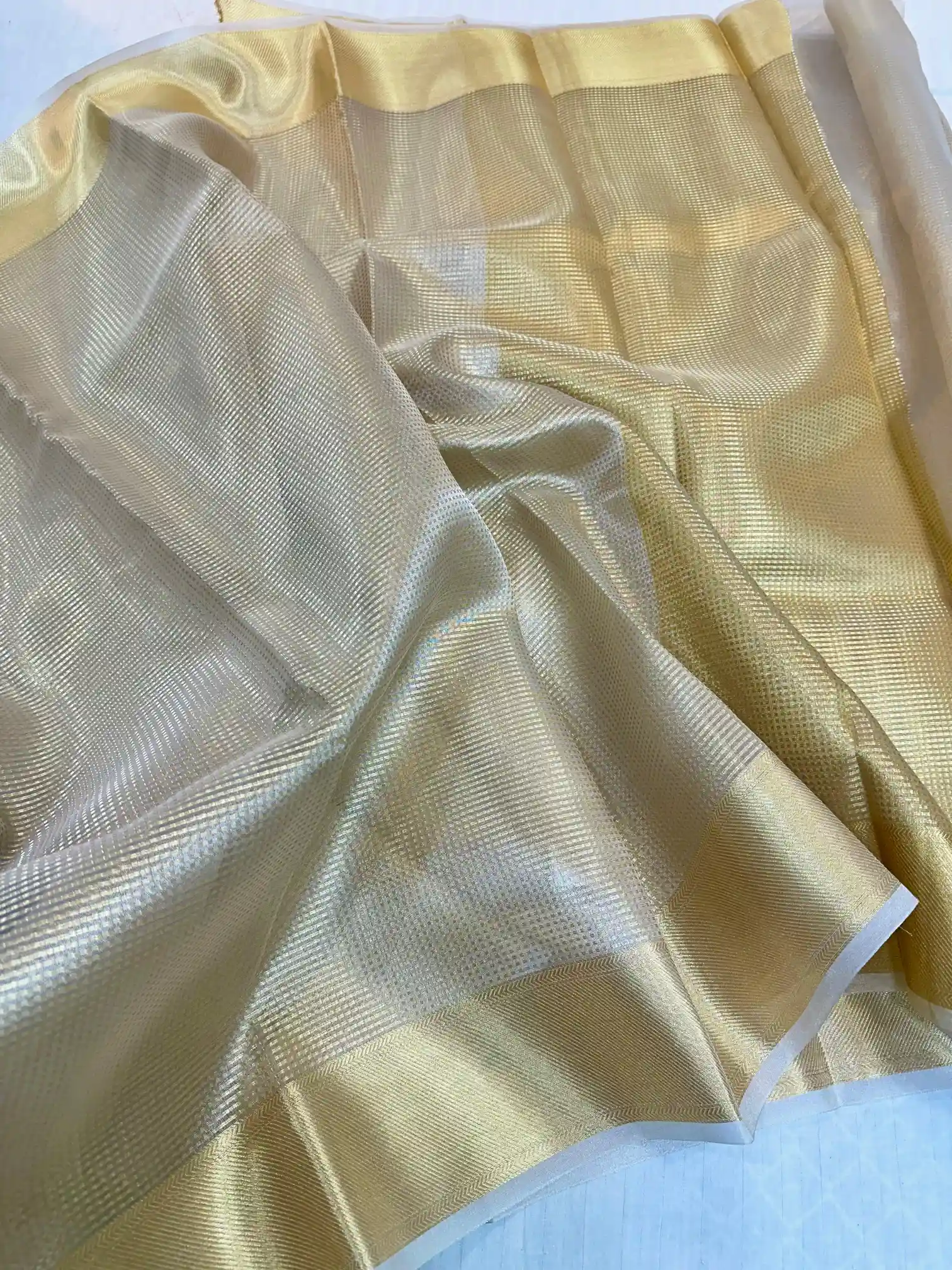 Nayanthra mam inspired Kanjivaram silk double wrapping saree - Image 5